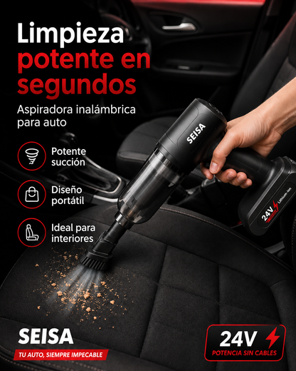 Aspiradora para coche inalambrica